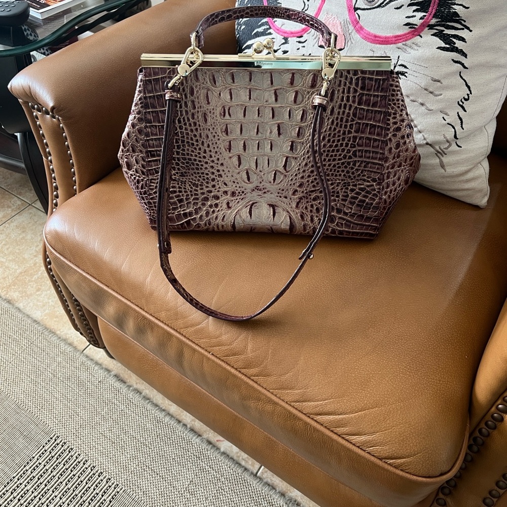 Elegant Brahmin, Juliette, ombre brown Handbag
